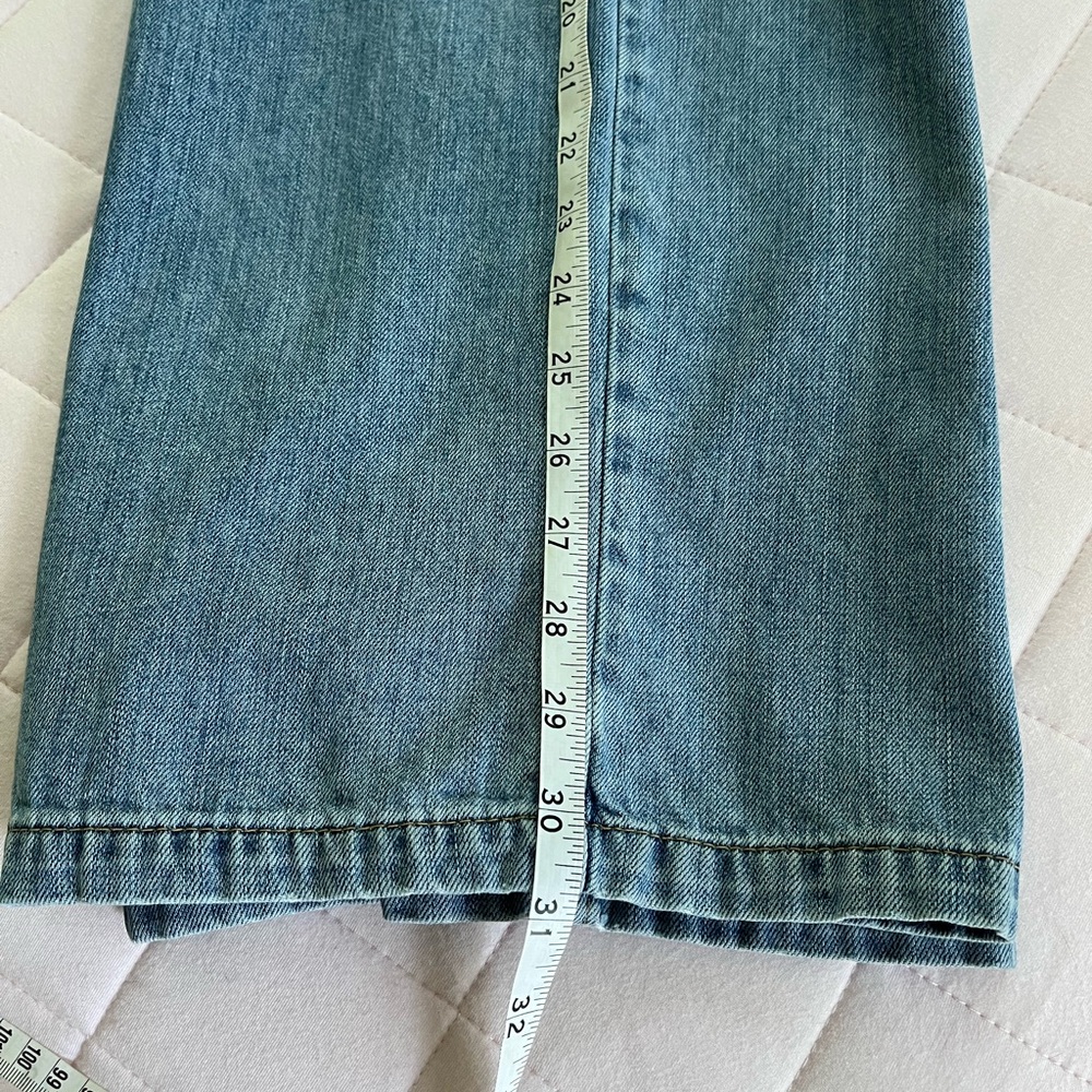 Zara Blue Flare Wide Leg Jeans - Picture 15 of 16